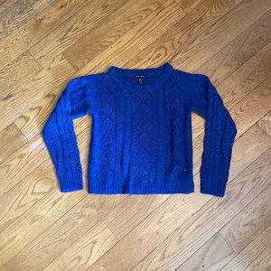 FANG cable knit sweater